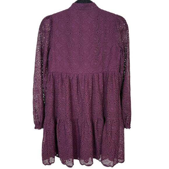 Lilly Pulitzer Winona long sleeve Eyelet Swing Dress - Picture 9 of 16